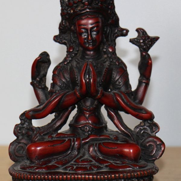 Dschenresi Gießstatue 12,5cm