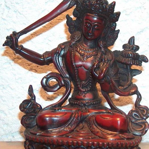 Arapacana-Manjusri  Gießstatue 12,5cm