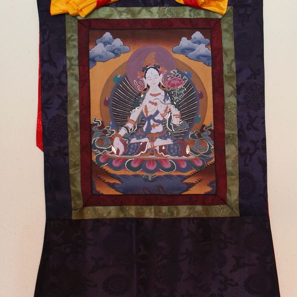 Thangka Weiße Tara